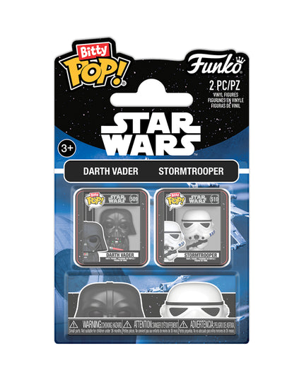 FUNKO BITTY POP!:STAR WARS- VADER&ST