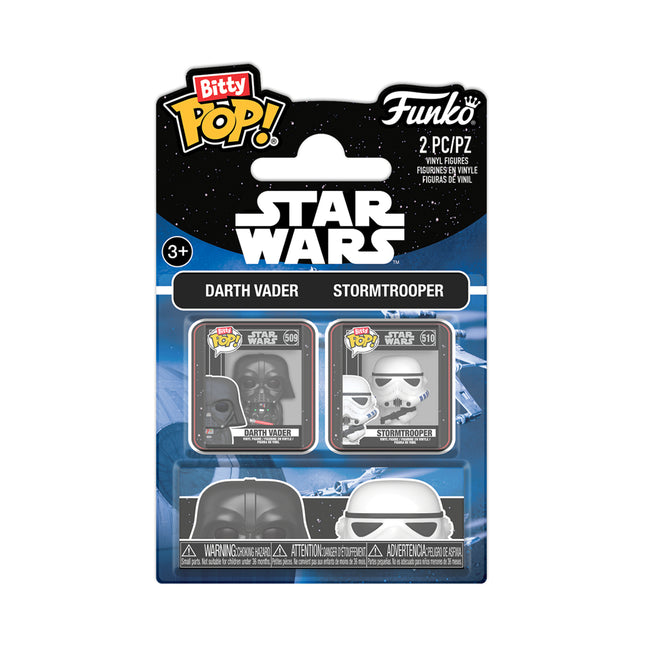 FUNKO BITTY POP!:STAR WARS- VADER&ST