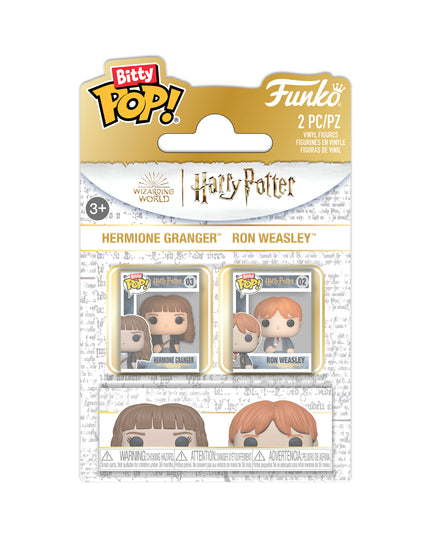 FUNKO BITTY POP!:HP-RON&HERMIONE