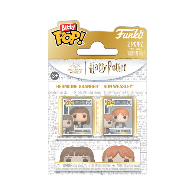 FUNKO BITTY POP!:HP-RON&HERMIONE