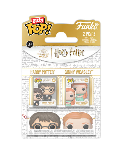 FUNKO BITTY POP!:HP GOF-HARRY&GINNY 2PK