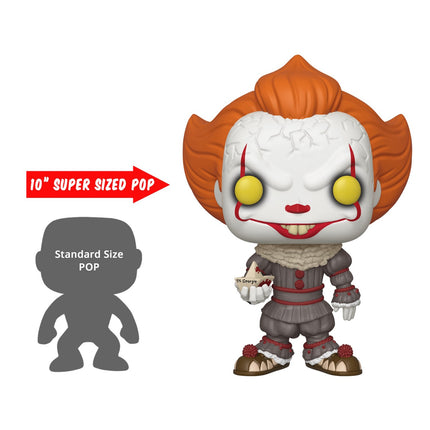 FUNKO POP!:CHAPTR 2-PENYWISE W/BOAT 10IN