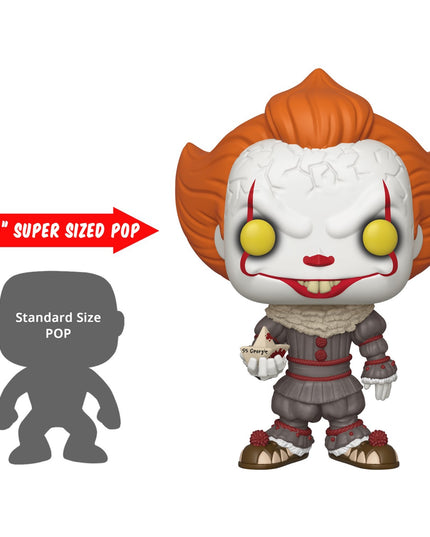 FUNKO POP!:CHAPTR 2-PENYWISE W/BOAT 10IN