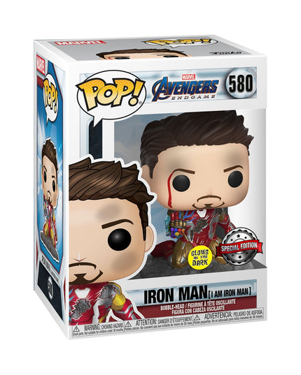 FUNKO POP!:ENDGAME-I AM IRON MAN(GD)(RT)