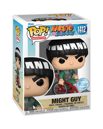 FUNKO POP!:NARUTO-MIGHT GUY W/CHAIR(EX)