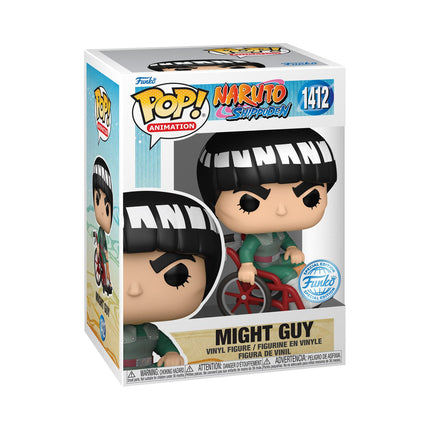 FUNKO POP!:NARUTO-MIGHT GUY W/CHAIR(EX)