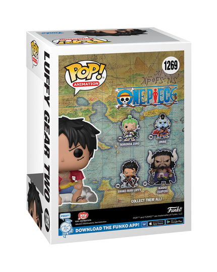 FUNKO POP!:ONE PIECE-LUFFY GEAR 2 W CHS