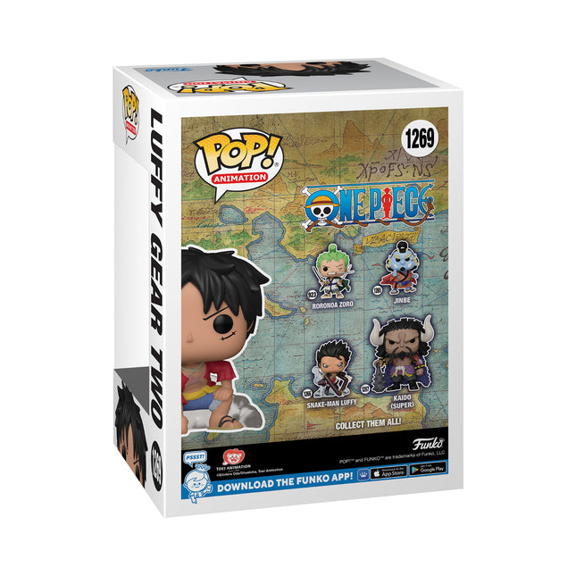 FUNKO POP!:ONE PIECE-LUFFY GEAR 2 W CHS
