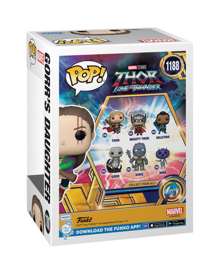 FUNKO POP!:THOR LOVE N THUN-GORR'S DAUGHTR(CON EX)