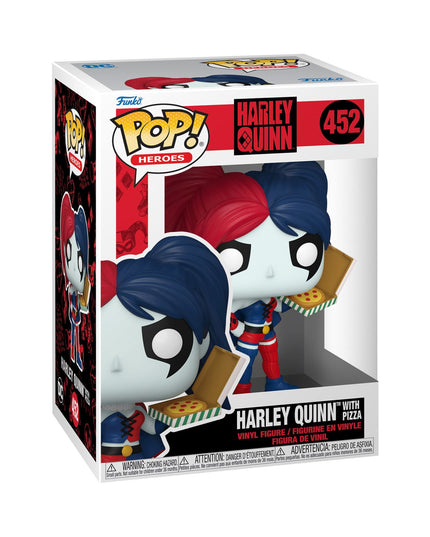 FUNKO POP!:DC-HARLEY W/ PIZZA