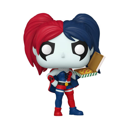 FUNKO POP!:DC-HARLEY W/ PIZZA