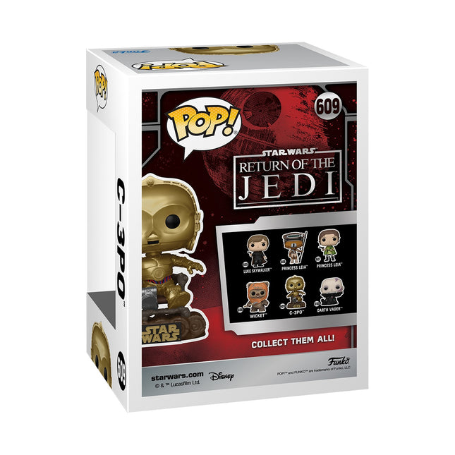FUNKO POP!SW:ROTJ 40TH-C3P0 IN CHAIR