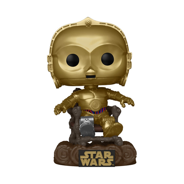 FUNKO POP!SW:ROTJ 40TH-C3P0 IN CHAIR