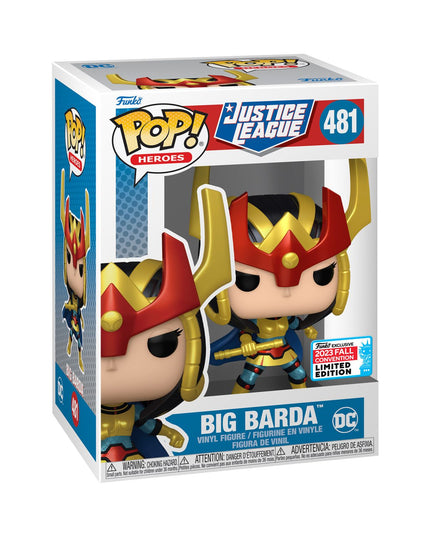 Funko Pop! Heroes: Justice League – Big Barda (Funko Exclusive 2023 Fall Convention Limited Edition)