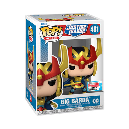 Funko Pop! Heroes: Justice League – Big Barda (Funko Exclusive 2023 Fall Convention Limited Edition)