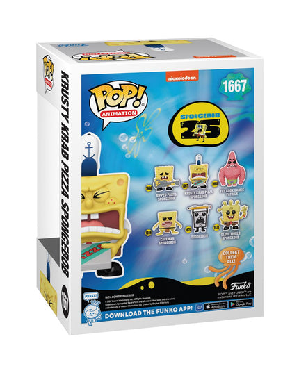 FUNKO POP!:SBS 25TH-SB W/PIZZA
