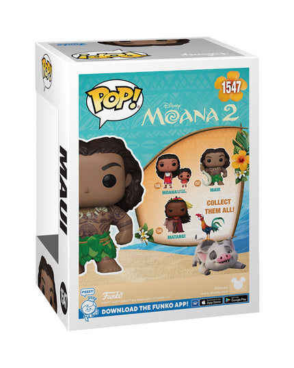 FUNKO POP!:MOANA 2-MAUI WITH FISH HOOK