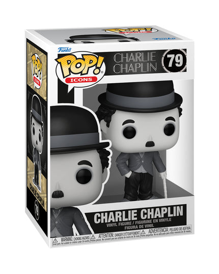 FUNKO POP!:ICONS-CHARLIE CHAPLIN