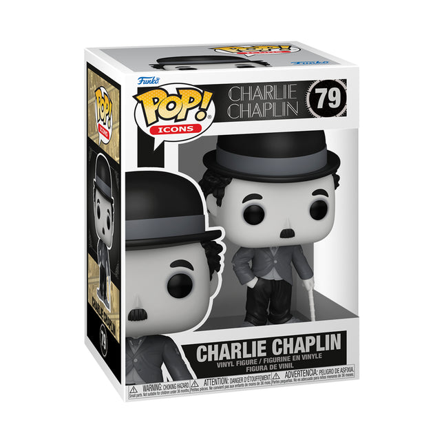 FUNKO POP!:ICONS-CHARLIE CHAPLIN