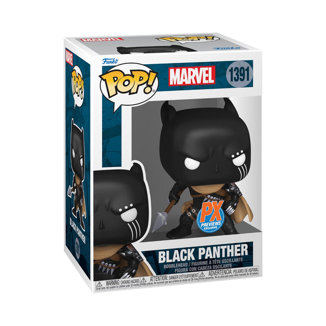 FUNKO POP! COMICS:BP-BLACK PANTHER(EX)