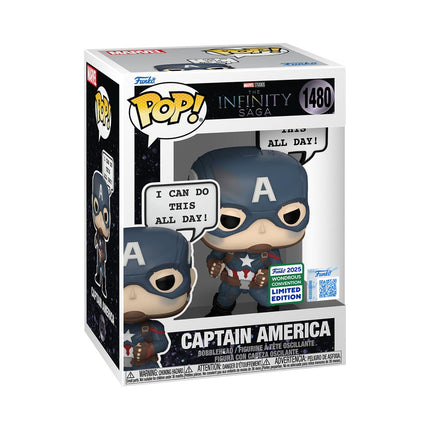 FUNKO POP!:MARVEL I.S CAPTAIN AMERICA MEME (EX)