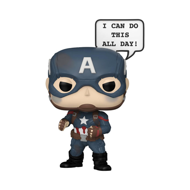 FUNKO POP!:MARVEL I.S CAPTAIN AMERICA MEME (EX)