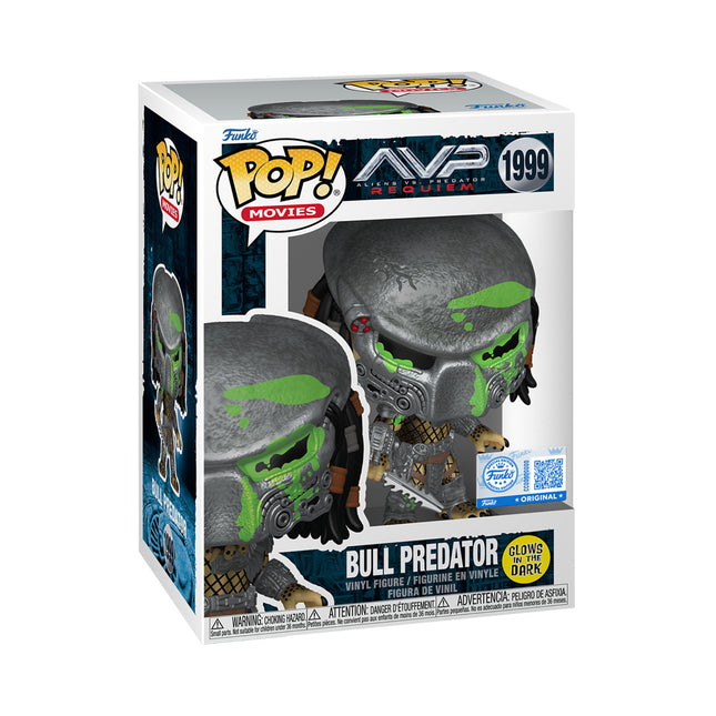 FUNKO POP! MOVIES : BULLPREDATR (BD/GW) (EX)