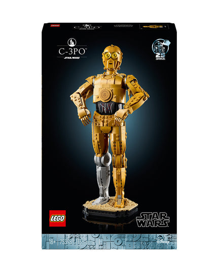 LEGO® Star Wars™ C-3PO Character, Figure Set for Adults 75398