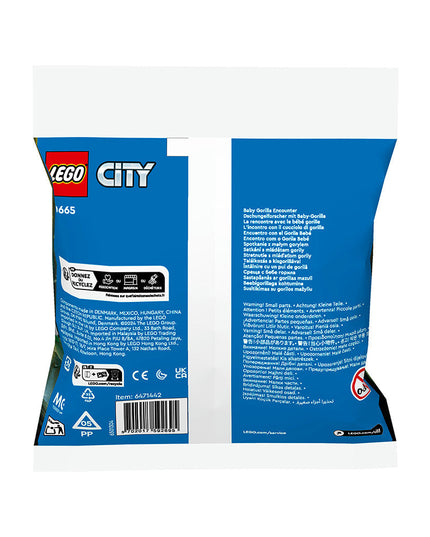 LEGO® City Baby Gorilla Encounter Recruitment Bag 30665