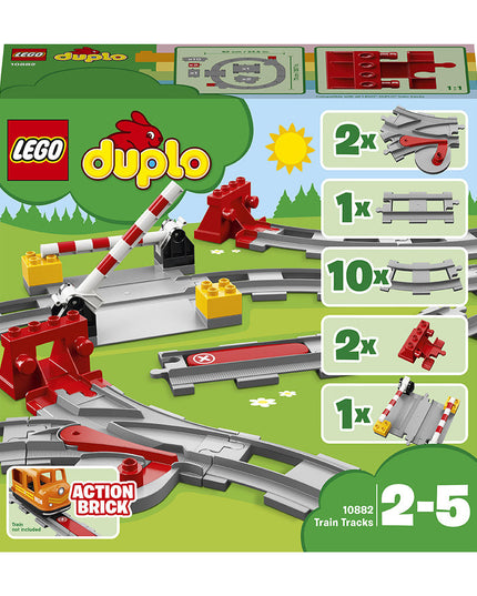 LEGO® DUPLO® Train Tracks 10882