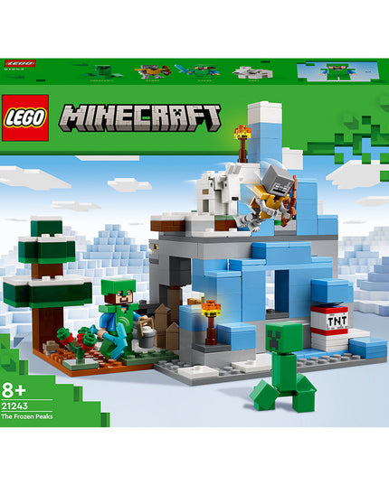 LEGO® Minecraft® The Frozen Peaks Building Toy Set 21243