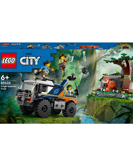LEGO® City Jungle Explorer Off-Road Truck & Toy Tiger 60426