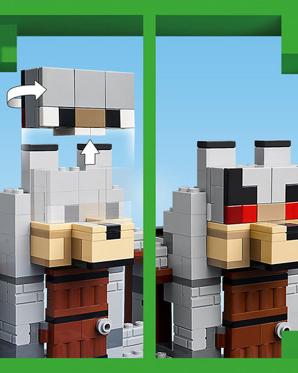 LEGO® Minecraft® The Wolf Stronghold Toy Set 21261