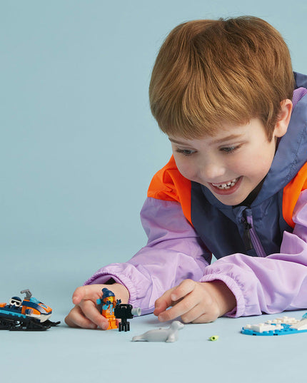 LEGO® City Arctic Explorer Snowmobile Building Toy Set 60376
