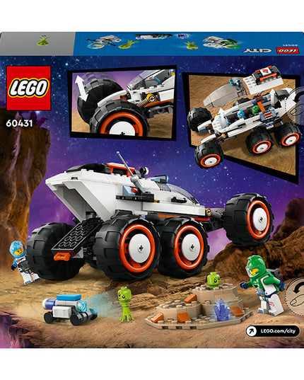 LEGO® City Space Explorer Rover and Alien Life 60431