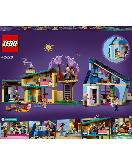 LEGO® Friends Olly and Paisley's Family Houses 42620