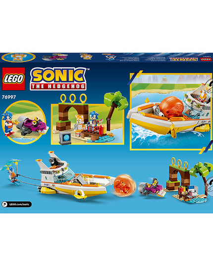 LEGO® Sonic the Hedgehog™ Tails’ Adventure Boat Toy Set 76997