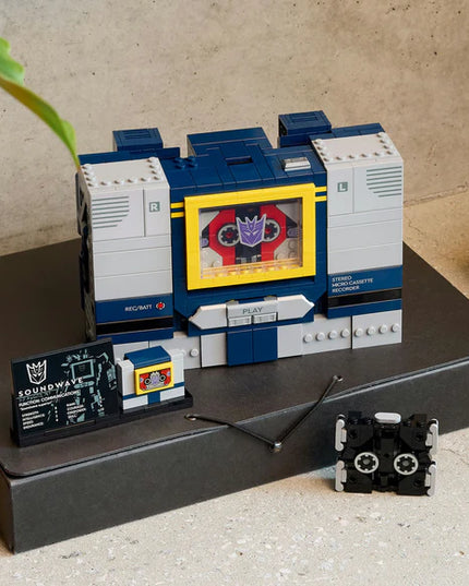 LEGO® Icons Transformers: Soundwave Model Kit Building Set for Adults 10358