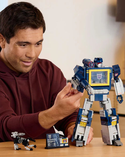 LEGO® Icons Transformers: Soundwave Model Kit Building Set for Adults 10358
