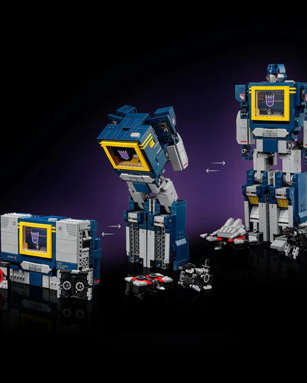 LEGO® Icons Transformers: Soundwave Model Kit Building Set for Adults 10358