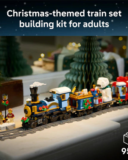 LEGO® ICONS Holiday Express Train Model Building Set for Adults 10361