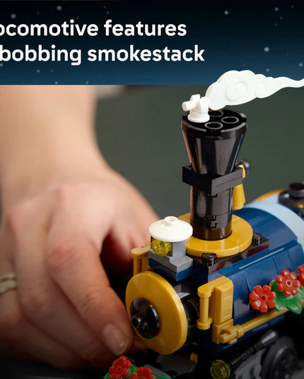 LEGO® ICONS Holiday Express Train Model Building Set for Adults 10361