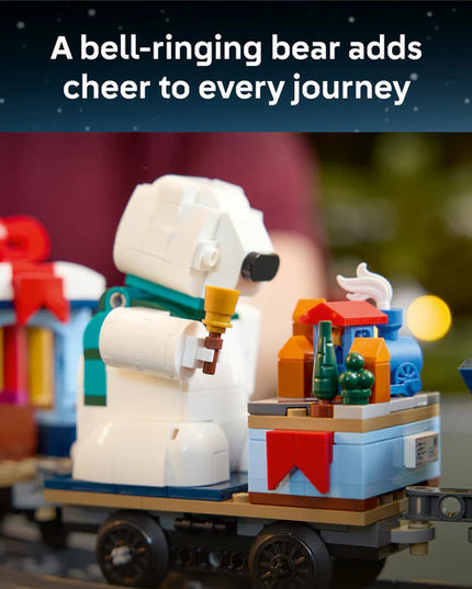 LEGO® ICONS Holiday Express Train Model Building Set for Adults 10361