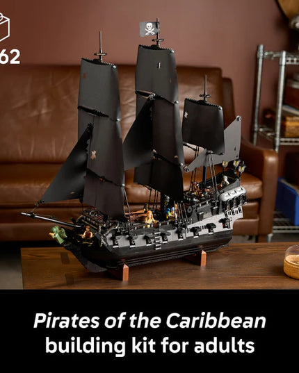 LEGO® ICONS Captain Jack Sparrow’s Pirate Ship, Building Kit for Adults 10365