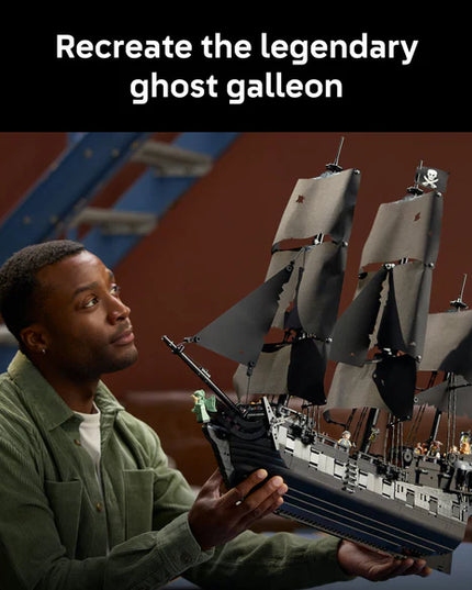 LEGO® ICONS Captain Jack Sparrow’s Pirate Ship, Building Kit for Adults 10365