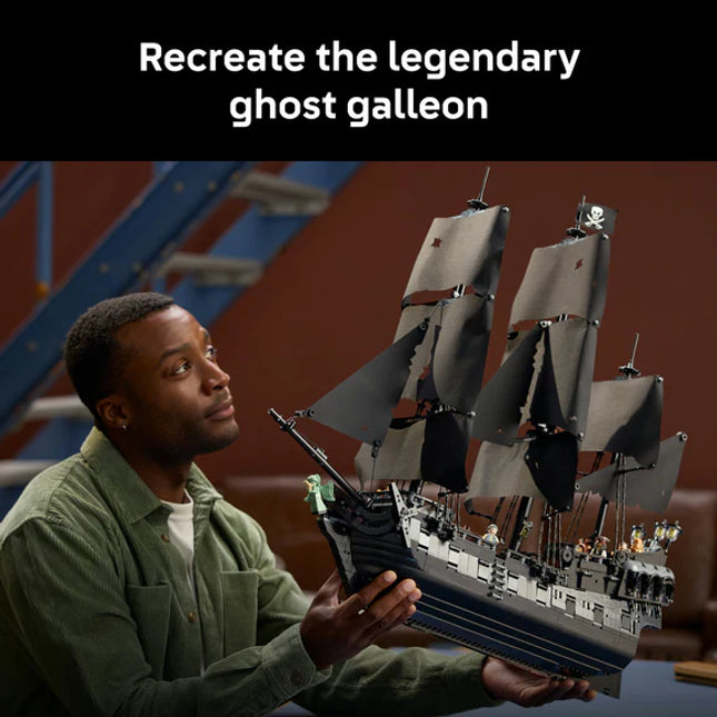 LEGO® ICONS Captain Jack Sparrow’s Pirate Ship, Building Kit for Adults 10365