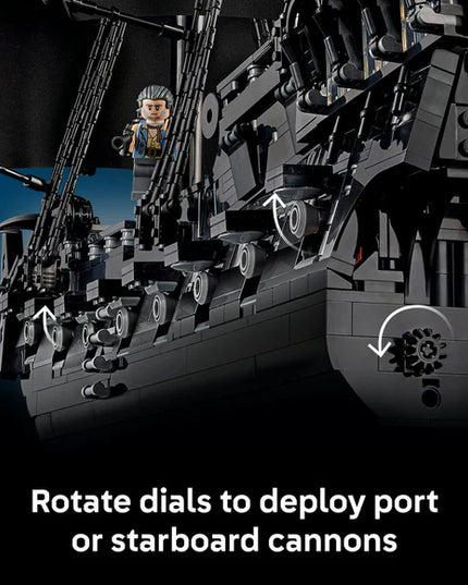LEGO® ICONS Captain Jack Sparrow’s Pirate Ship, Building Kit for Adults 10365