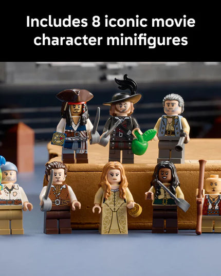 LEGO® ICONS Captain Jack Sparrow’s Pirate Ship, Building Kit for Adults 10365