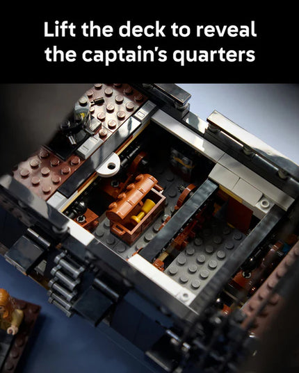 LEGO® ICONS Captain Jack Sparrow’s Pirate Ship, Building Kit for Adults 10365