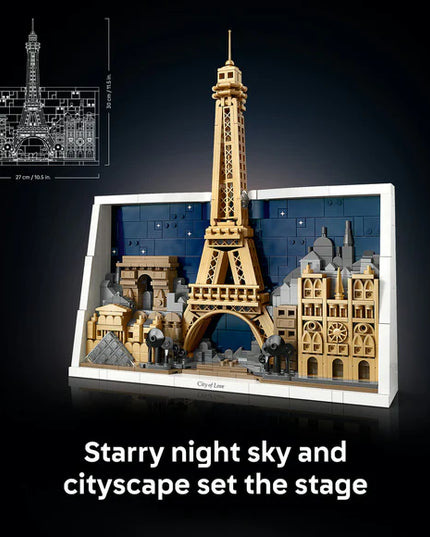 LEGO® Architecture Paris – City of Love Building Set 21064